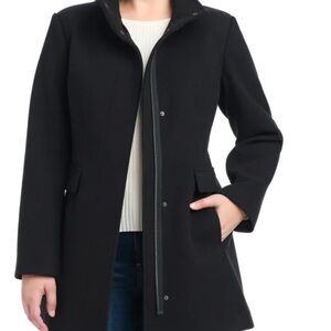 Vince Camuto Women's Full Zip Jacket Black